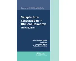 Chapman & Hall/CRC Biostatistics Series- Sample Size Calculations in Clinical Research