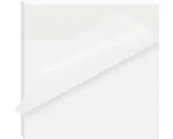 Penny Sticky Notes Transparent - Transparent Post Its - Bloc-notes avec 100 feuilles de mémo - Autocollant, résistant à l'eau et réutilisable