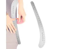 French Curve Ruler, – high-performance versatile Hip Solid aluminium patroon, maken liniaal Crafts Design, Supplies Professional Fashion Tools voor | Multipurpose Outdoor Indoor Utility