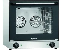 Bartscher  Electrische  Roestvrijstaal oven|57(h) x 59.5(b) x 61.5(d) cm