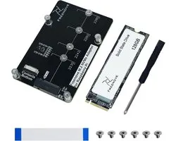 M.2 NVMe Adapter en SSD voor Raspberry Pi 5 met Hoge Snelheid