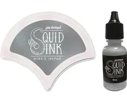 Jane Davenport - Squid Ink Pad - Zilver - met navulling