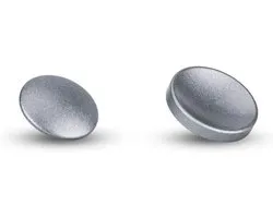 SRB Soft Release Button voor camera's met een Shutter Release Socket (Convex/Concave Surface Pack) - Grey Kit | voor Leic Q3 Fuji X100VI X-T4 X-T3 Film SLR Twee Grijze Knoppen Conv
