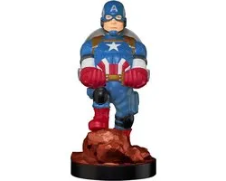 Cable Guy - Captain America telefoonhouder - game controller stand met usb oplaadkabel  8 inch