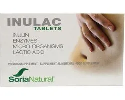 Soria Natural Inulac 30 Zuigtabletten