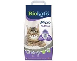 Biokat's Micro Classic - 14 L - Kattenbakvulling - Klontvormend - Zonder geur