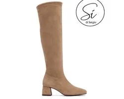 SI di Sergio overknee laarzen beige zand maat 40