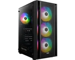 AMD Ryzen 5 5500 6-Core RGB Game Computer / Gaming PC - 32GB RAM - 500GB SSD - RTX 3050 6GB - WiFi 6 - Bluetooth 5.4 - Windows 11 - Aura GC2