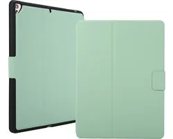 Mobigear Tablethoes geschikt voor Apple iPad 9 (2021) Hoes | Mobigear Slim Folio Bookcase + Stylus Houder - Mint