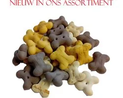 Chikko Quality - Os de biscuit pour chien Vanille - Avec Bêta-carotène (provitamine A), D3 et E - 2 kg