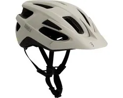 BBB Cycling Dune Mips 3.0 Fietshelm Volwassenen - MTB & Racefiets - Fidlock Sluiting - Inclusief Achterlicht Houder - Mat Grijs Wit - Maat M (55-58cm) - BHE-23