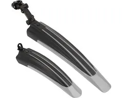 Mudguards Mountain Bike Adjustable Universal Bicycle Mudguard Set Front Rear Bike Mudguard For MTB Citybike 20-27 inch - ShopVlot