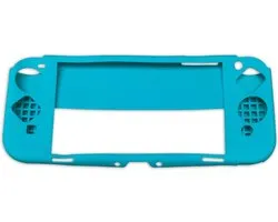 Silicone Bescherm/Grip Hoes Skin geschikt voor Nintendo Switch OLED - Turquoise