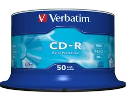 Verbatim 43351 CD-R 80 disc 700 MB 50 stuk(s) Spindel