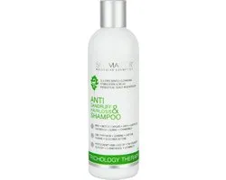 Spa Master Shampooing antipelliculaire et chute de cheveux – Sans sulfate avec menthe/caféine/ Taurine/extrait d'ortie/quinine/camomille – 330 ml