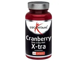 Lucovitaal Cranberry met X-tra Lactobacillus 60 capsules