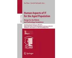 Computer Science (R0) 1 - Human Aspects of IT for the Aged Population. Design for the Elderly and Technology Acceptance