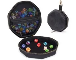 Nereb Dobbelstenen Opbergmap & Dice Tray - 2-in-1 Etui voor RPG en Tafelspellen