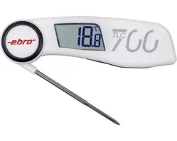 ebro TLC 700 Insteekthermometer (HACCP) Meetbereik temperatuur -30 tot +220 °C Sensortype NTC Conform HACCP