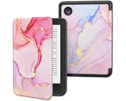 Store_8 - Housse de protection Kobo Clara BW - Résistante aux rayures - Légère - Marbre rose clair or - Ultra-fine - Compatible avec Kobo Clara 2E 6 pouces