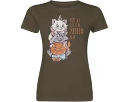 Disney You've Got To Be Kitten Me! T-shirt pour femmes - kaki - S