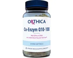 Orthica Co-Enzym Q10-100 - Enzymen - 30 mini softgels
