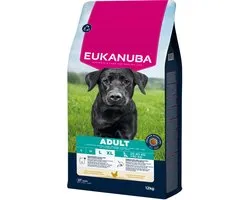 Kip pour chiens Eukanuba Adult Large Breed au poulet - 12 kg