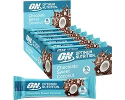 Optimum Nutrition Protein Bars - Chocolate Sweet Coconut Proteine Repen - Protein Bar - 12 Eiwitrepen (700 gram)