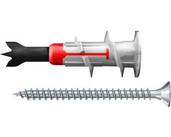 fischer Gipsplaatplug DuoBlade S met schroef
