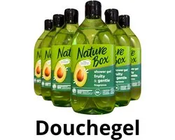 Nature Box Avocado Vegan Douchegel 6 x 385ml - Grootverpakking