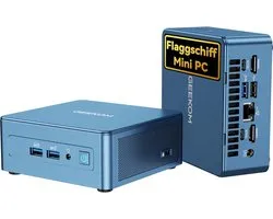 GEEKOM Mini IT12 Mini PC, Mini PC met Windows 11 Pro,NUC12 i5-12450H (8 kernen, 12 threads, tot 4,4 GHz), 16 GB DDR4 512 GB SSD ,Mini Computer - 8K | USB4 | WiFi​​,Game PC,pc voor games en kantoor,mini-computer