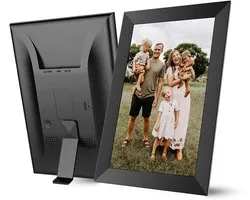Digitale Fotolijst - Smart Frame - Foto's Delen - IPS Touchscreen - 8 Inch - Zwart