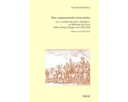 Cahiers d'Humanisme et Renaissance - Des communautés mouvantes