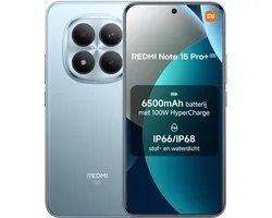 Xiaomi REDMI Note 15 Pro+ 5G - 8 GB RAM - 256 GB - Blauw