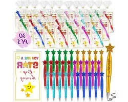 Remerciements pour les élèves - Coffrets cadeaux - Récompenser les performances - Textes motivants - 30 pièces - Multicolore