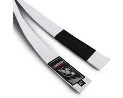 Hayabusa Jiu Jitsu Band - wit - maat A2