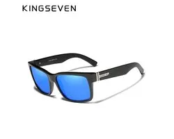 Kingseven zonnebril - UV400 - Gepolariseerd - Zwart - Bleustar - Z1901