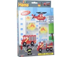 Hama Strijkkralen Brandweer 2000 Stuks Multicolor