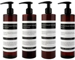 The Spa Collection Green Tea - Shampooing/ Gel douche + Après-shampooing + Savon pour les mains + Lotion pour le corps - 400 ml - Flacon pompe - Set de 4 pièces