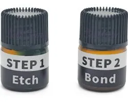 SelfGem® Etch & Bond Set - Tooth Gem Lijm | Tooth Gem Glue | 1ml per potje | Genoeg voor 20+ Tooth Gems | Sterk & Effectief | Voor het plakken van Tooth Gems | Aanvulling Tooth Gem Kit