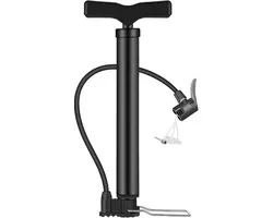 Mini Fietspomp – Tot 120 PSI – Geschikt voor Fatbike, E-bike, Racefiets & MTB – Presta, Schrader en Dunlop