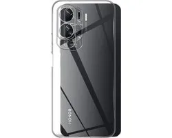 Hoesje voor Honor 90 lite backcover Shockproof siliconen Transparant