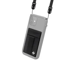 Catalyst Stick On Wallet & Shoulder Strap Bundle Stealth Black