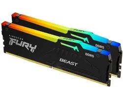 Kingston 32 Go 5600 MT/s DDR5 CL36 DIMM (Kits de 2) FURY Beast RGB