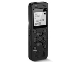 Digitale Voice Recorder - Voice Activated Recorder -Als Mp3-Speler En Usb-Stick - 64GB- 54 Uur Contin Gebruik - Ideaal Voor Colleges Vergaderingen Interviews