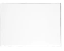 DESQ® Whiteboard - Magnetisch - Aluminium Ultra-Thin Frame - Onzichtbaar montagesysteem - Zwevende 3D look - 90 x 120 cm