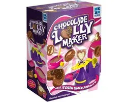 Megableu Chocolade Lolly Maker - Creatief Speelgoed met Chocolade - Maak Je Eigen Chocolade Lolly's - Knutselset voor Kinderen - Vanaf 6 Jaar - Origineel Cadeau
