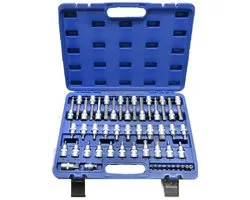 Stahlkaiser Coffret de douilles à embouts, 49 pièces