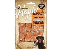 flamingo Hapki - hondensnack 85 gr chicken en rice nuggets - geen toegevoegde suiker