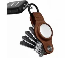 KeySmart Air Compact Genuine Leather Key Holder